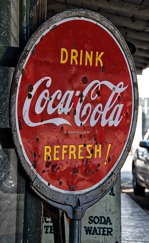 The Pause That Refreshes. Gruene, Texas