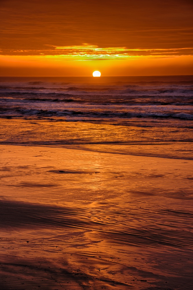 Sunset. Newport, Oregon