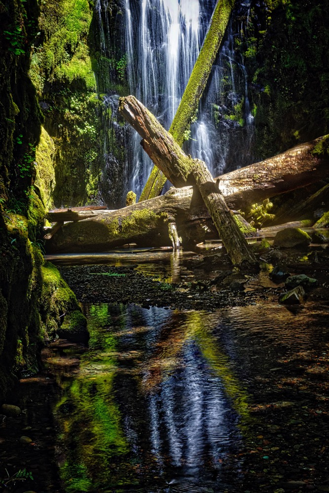 Trestle Creek Falls. Lane County, Oregon