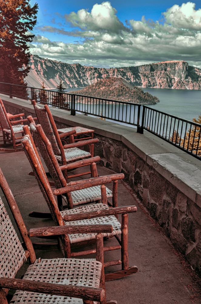 End of the Season. Crater Lake N.P., Oregon
