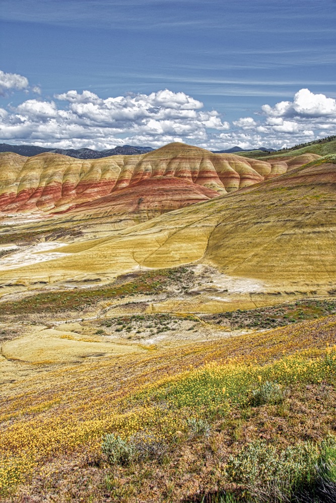 Painted Hills. Oregon