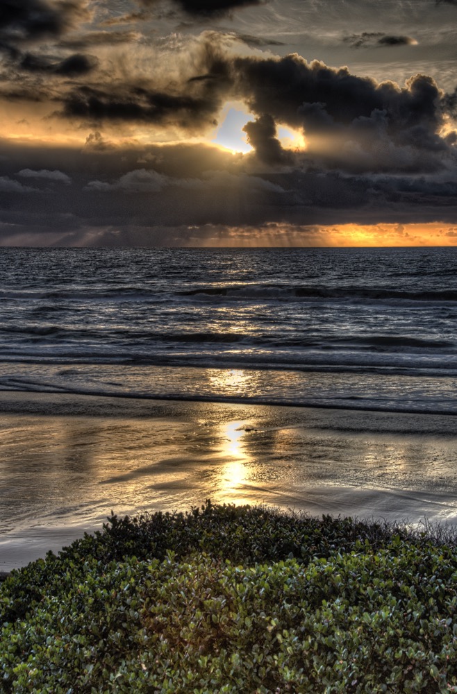 Sunset Near Yachats, Oregon