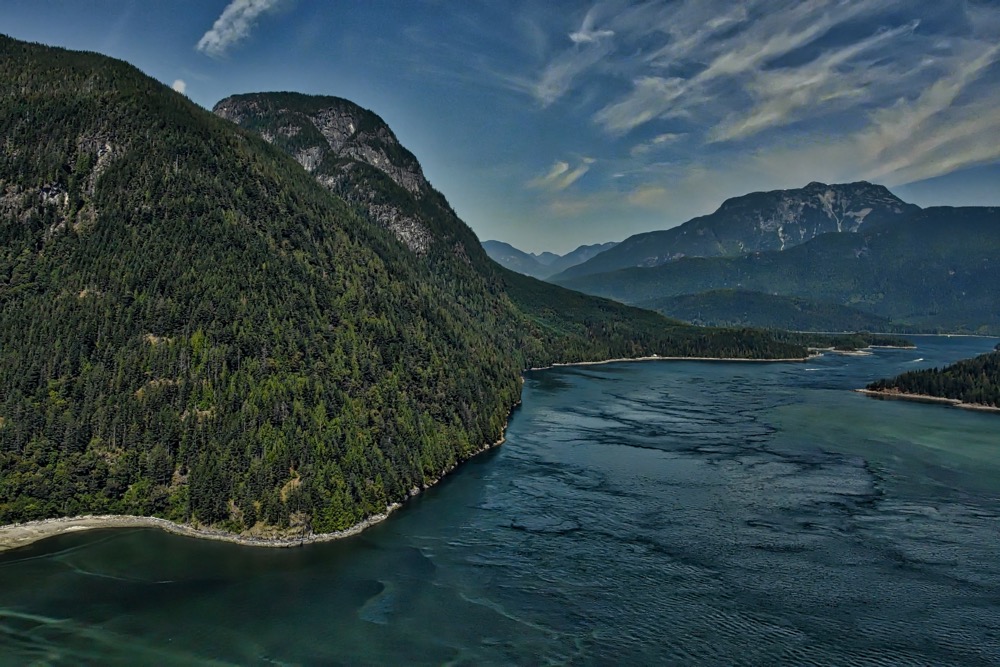 Queen Charlotte Strait, British Columbia