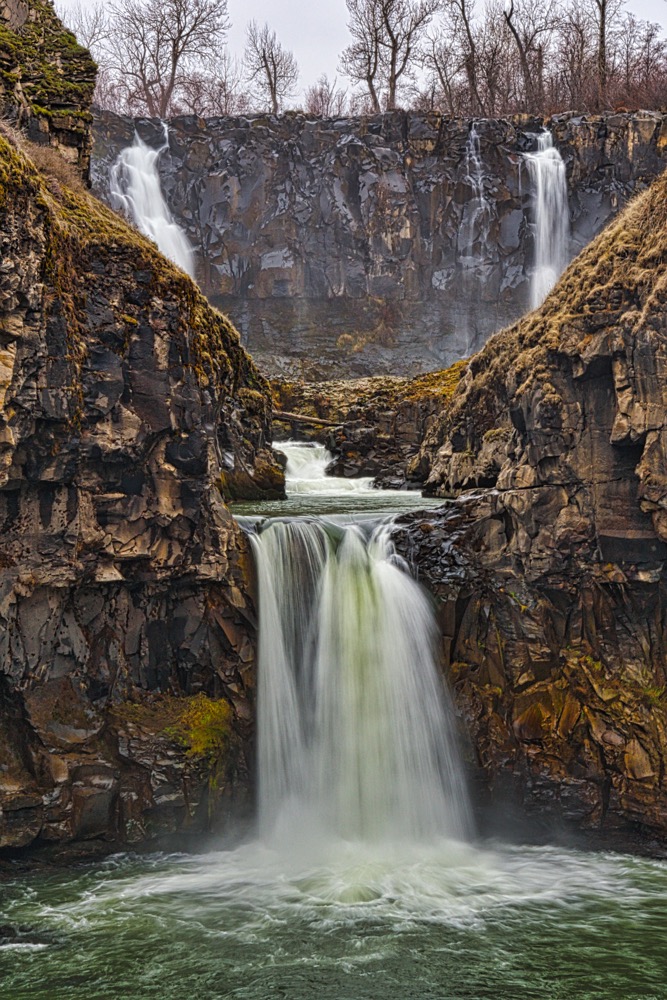 White River Falls. Tyge Valley, Oregon