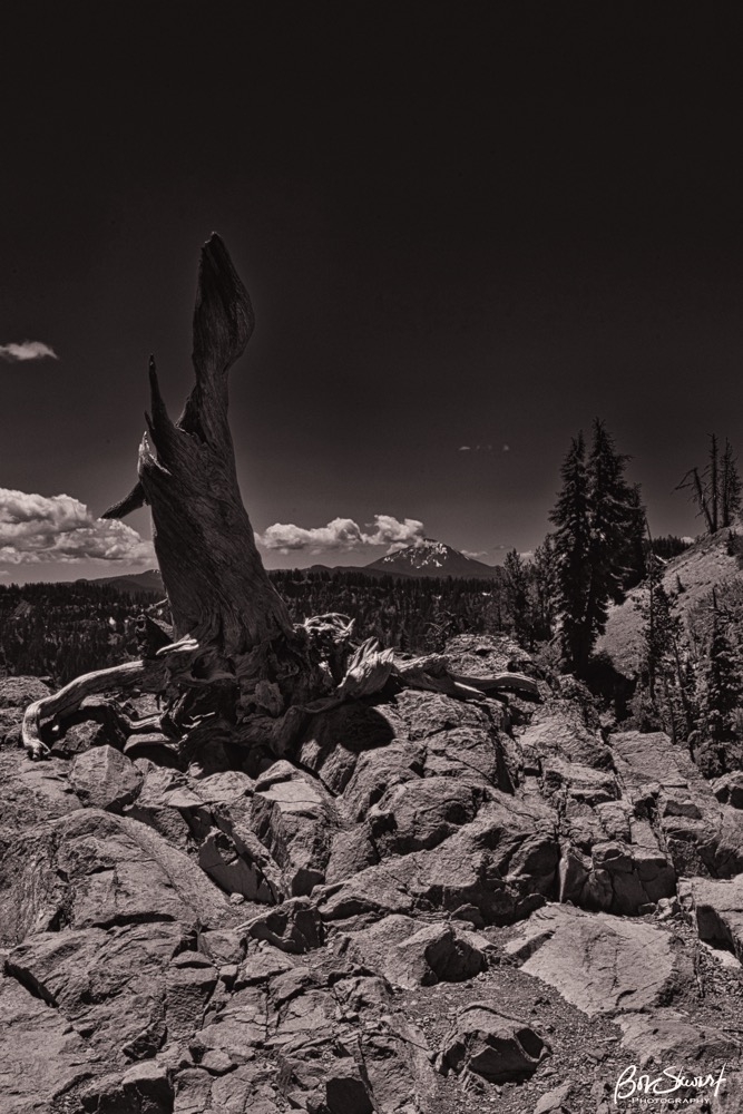 Mt. McLoughlin from Crater Lake