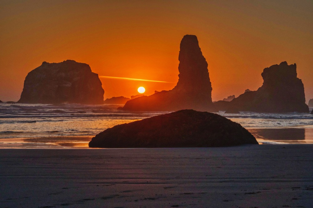 Bandon Beach Sunset, Oregon