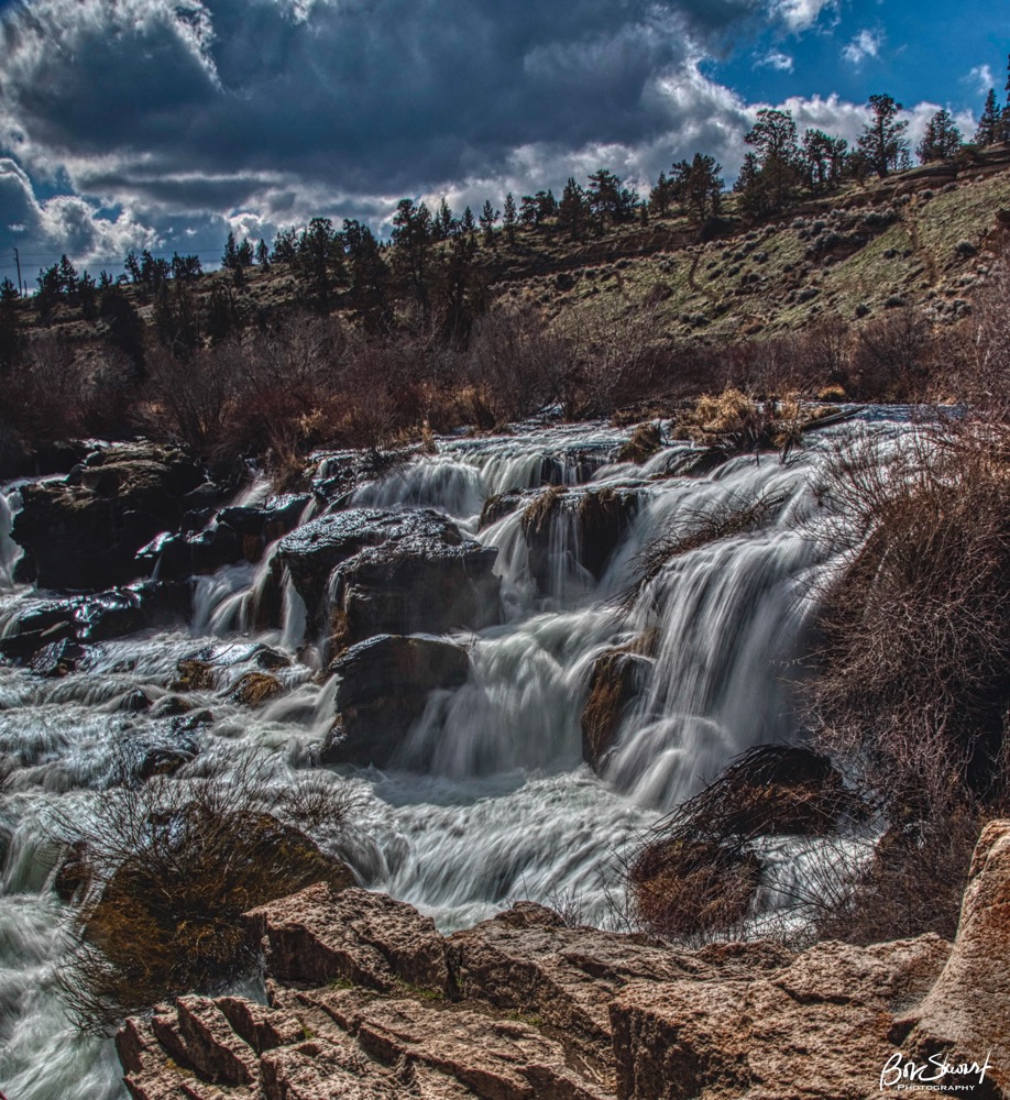 Cline Creek Falls. Redmond, Oregon.