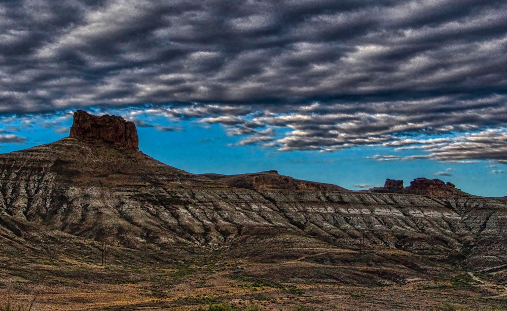 Western Wyoming near sunrise.