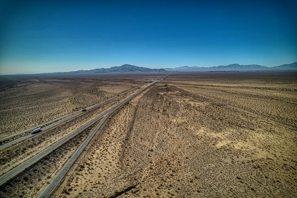 Mojave Desert, California (drone)